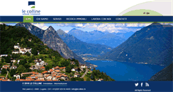 Desktop Screenshot of lecolline.ch